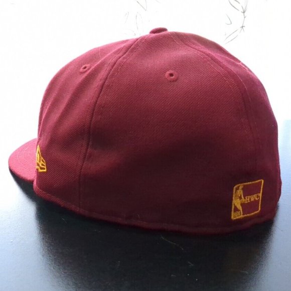 New Era Cleveland Cavaliers Hardwood Classics Fitted Hat / Cap - Mint Condition - Picture 2 of 4